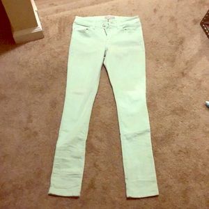 Light Teal Jean skinny fit- regular length